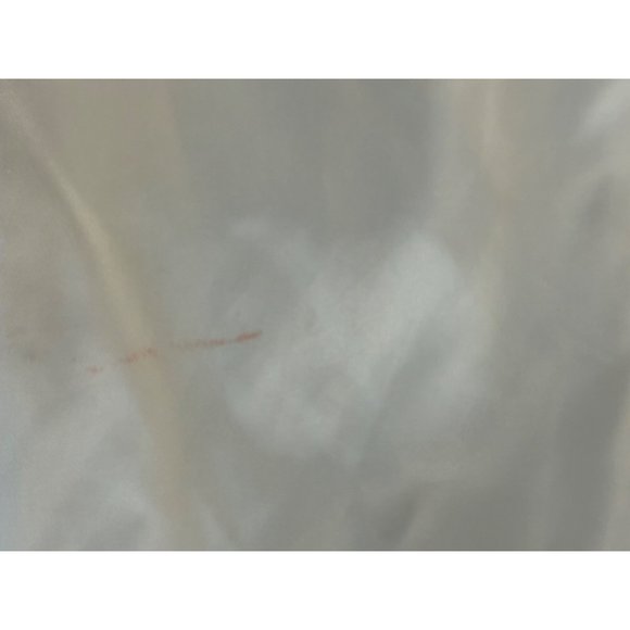 Vintage 1990’s After Shock Liquor White Satin Bomber Jacket West Ark Men’s XL - Picture 9 of 11